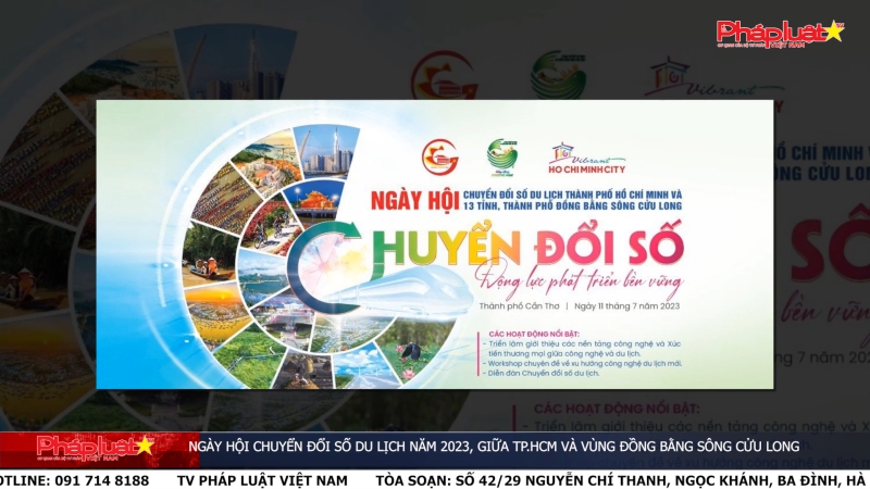 Ngày hội Chuyển đổi số du lịch năm 2023, giữa TP.HCM và vùng Đồng bằng sông Cửu Long