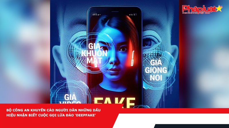 Bộ Công an khuyến cáo người dân những dấu hiệu nhận biết cuộc gọi lừa đảo ‘Deepfake’