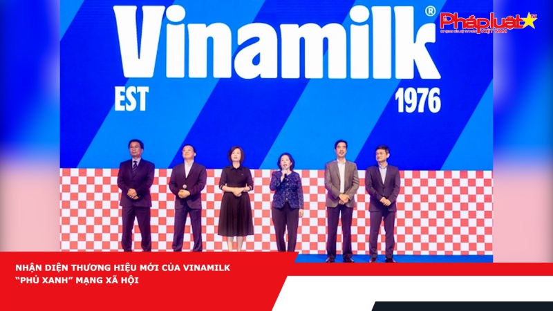 Nhận diện thương hiệu mới của Vinamilk “phủ xanh” mạng xã hội