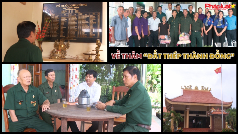 Về thăm “Đất thép thành đồng”