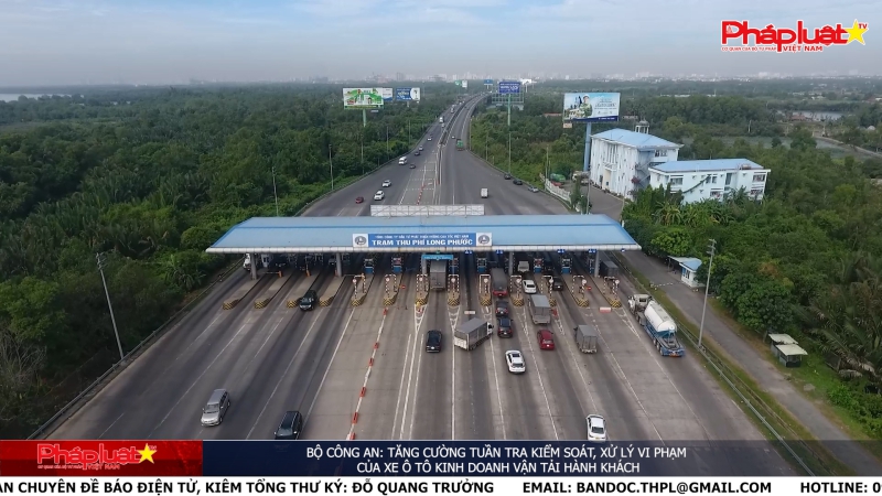 Bộ Công An: Tăng cường tuần tra kiểm soát, xử lý vi phạm của xe ô tô kinh doanh vận tải hành khách