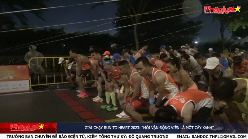 Giải chạy Run To Heart 2023: “Mỗi vận động viên là một cây xanh”
