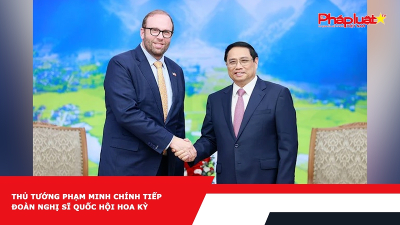 Thủ tướng Phạm Minh Chính tiếp đoàn nghị sĩ Quốc hội Hoa Kỳ