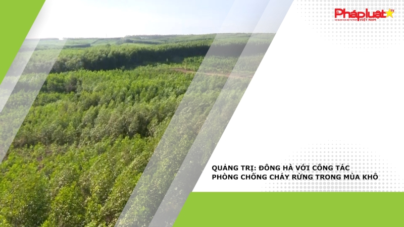 Quảng Trị: Đông Hà với công tác phòng chống cháy rừng trong mùa khô