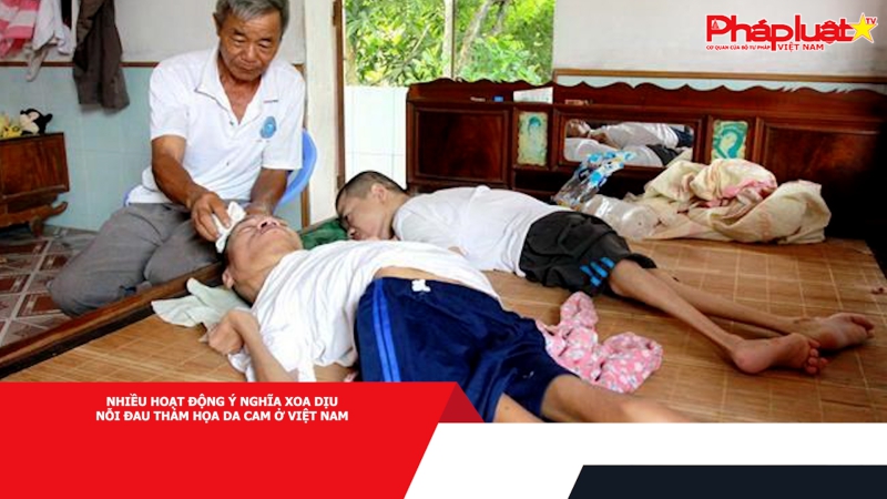 Nhiều hoạt động ý nghĩa xoa dịu nỗi đau thảm họa da cam ở Việt Nam