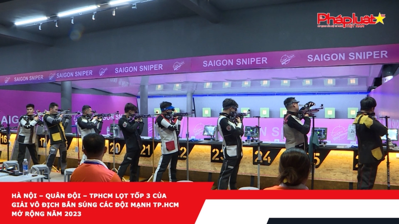 Hà Nội – Quân Đội – TPHCM lọt tốp 3 của Giải vô địch bắn súng các đội mạnh TP.HCM mở rộng năm 2023