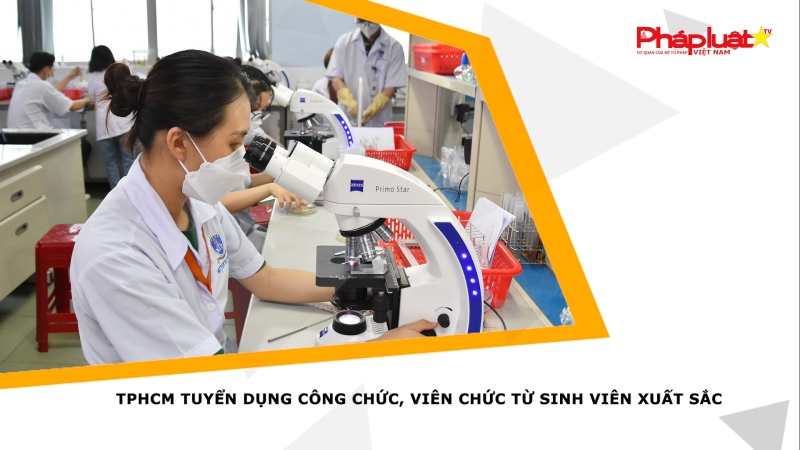 TPHCM tuyển dụng công chức, viên chức từ sinh viên xuất sắc