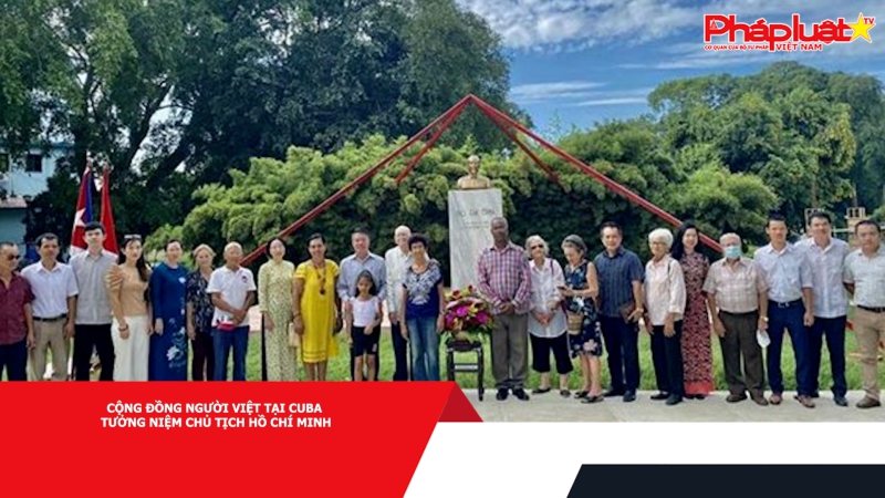 Cộng đồng người Việt tại Cuba tưởng niệm Chủ tịch Hồ Chí Minh