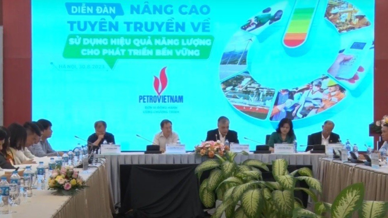 Diễn đàn nâng cao tuyên truyền về sử dụng hiệu quả năng lượng cho phát triển bền vững.