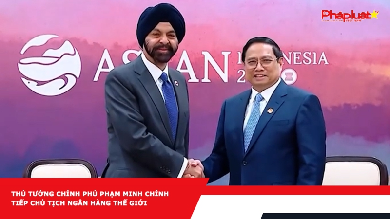Thủ tướng Chính phủ Phạm Minh Chính tiếp Chủ tịch Ngân hàng Thế giới