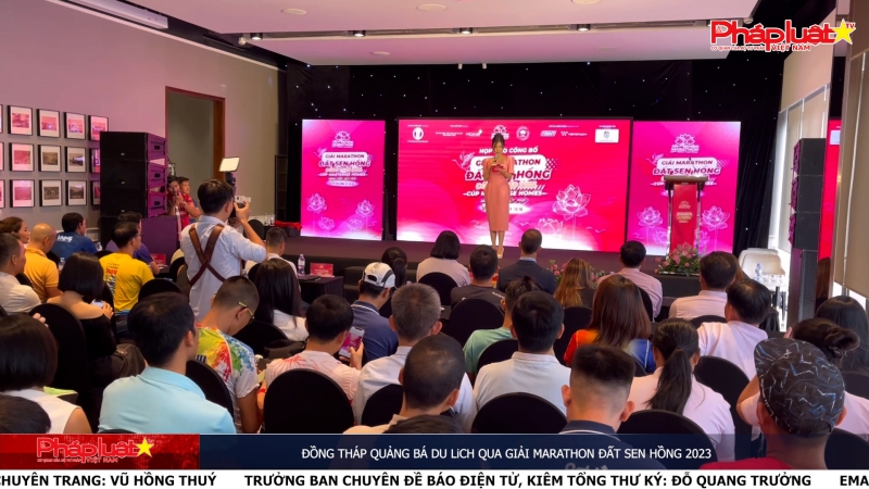 Đồng Tháp quảng bá du lịch qua Giải Marathon Đất Sen Hồng 2023