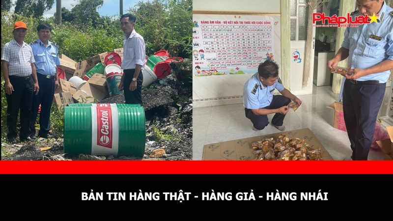 BẢN TIN PHÒNG CHỐNG HÀNG GIAN- HÀNG GIẢ- HÀNG NHÁI: Giám sát tiêu hủy hàng hóa giả mạo nhãn hiệu trị gần 165 triệu đồng