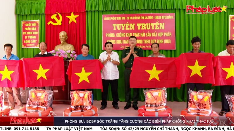 PHÓNG SỰ: BĐBP SÓC TRĂNG TĂNG CƯỜNG CÁC BIỆN PHÁP CHỐNG KHAI THÁC IUU