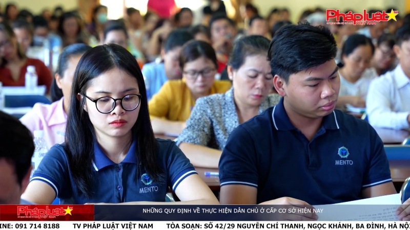 Bản tin Truyền thông Chính sách - Những quy định về thực hiện dân chủ ở cấp cơ sở hiện nay