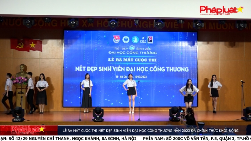 Lễ ra mắt cuộc thi nét đẹp sinh viên Đại học Công Thương năm 2023 đã chính thức khởi động.