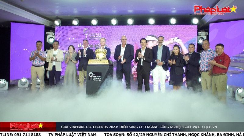 Giải Vinpearl DIC Legends 2023: điểm sáng cho ngành công nghiệp golf và du lịch VN