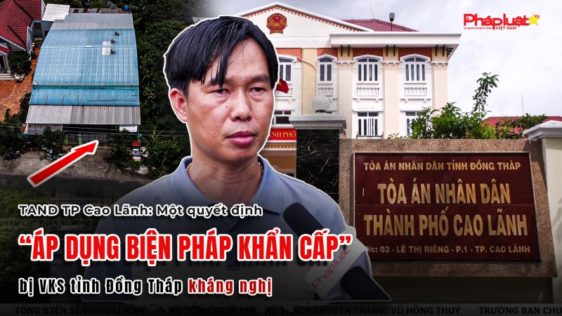 TAND TP Cao Lãnh: Một quyết định 