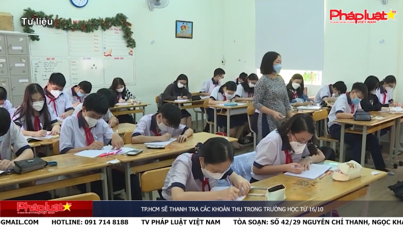 TP.HCM sẽ thanh tra các khoản thu trong trường học từ 16/10