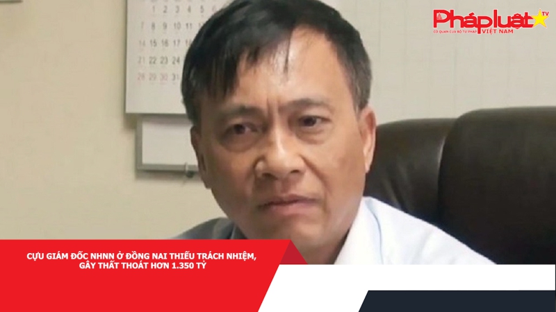 BẢN TIN KÝ SỰ PHÁP ĐÌNH NGÀY 25/10 - Cựu giám đốc NHNN ở Đồng Nai thiếu trách nhiệm, gây thất thoát hơn 1.350 tỷ