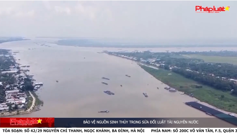 Bản tin Môi Trường Pháp luật ngày 25/10 - Bảo vệ nguồn sinh thủy trong sửa đổi Luật Tài nguyên nước