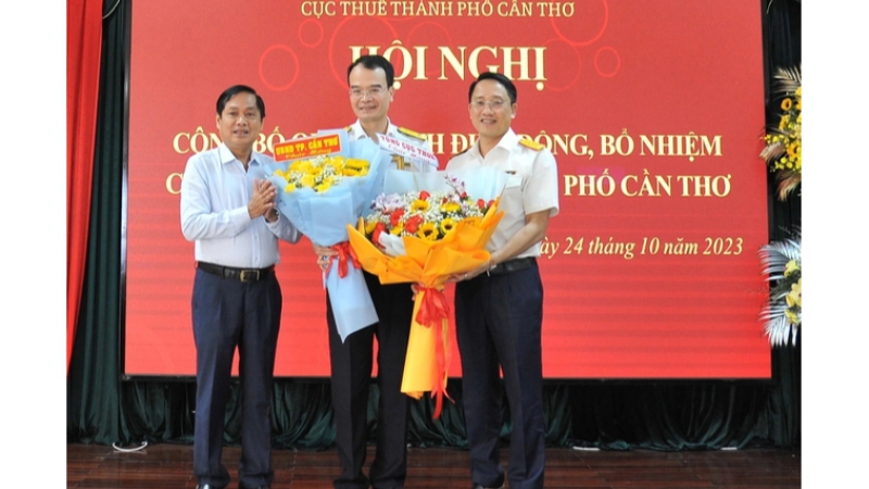 Ông Phan Tiến Lân giữ chức Cục trưởng Cục Thuế TP Cần Thơ