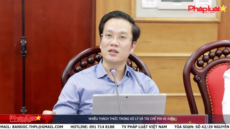 Bản tin Môi Trường Pháp luật ngày 2/11 - Nhiều thách thức trong xử lý và tái chế pin xe điện