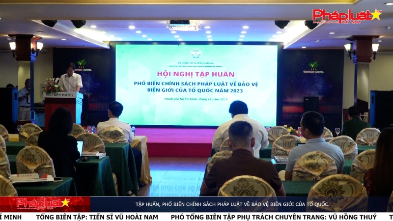 Tập huấn, phổ biến chính sách pháp luật về bảo vệ biên giới của Tổ quốc