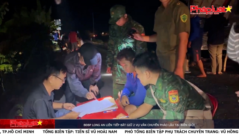 BĐBP Long An liên tiếp bắt giữ 2 vụ vân chuyển pháo lậu tại biên giới