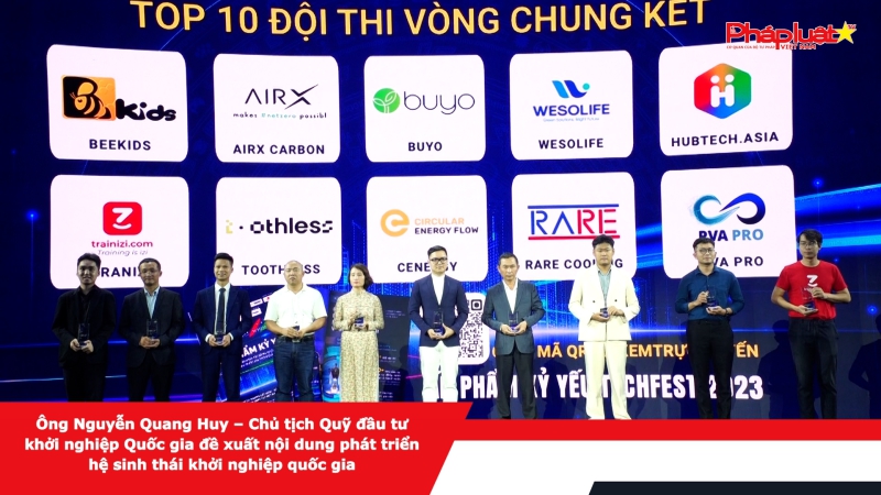 Ông Nguyễn Quang Huy – Chủ tịch Quỹ đầu tư khởi nghiệp Quốc gia đề xuất nội dung phát triển hệ sinh thái khởi nghiệp quốc gia