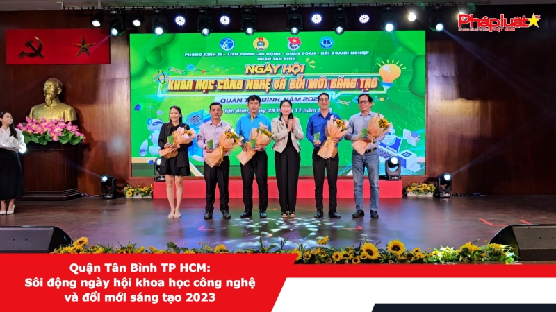Quận Tân Bình TP HCM: Sôi động ngày hội khoa học công nghệ và đổi mới sáng tạo 2023