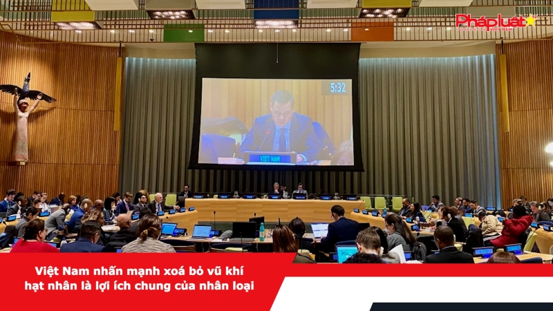 Việt Nam nhấn mạnh xoá bỏ vũ khí hạt nhân là lợi ích chung của nhân loại