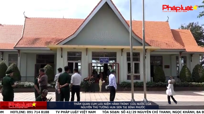 Thăm quan cụm lưu niệm hành trình cứu nước của nguyên thủ tướng Hun Sen tại Bình Phước