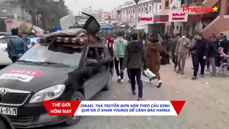 Thế giới hôm nay 8/12/2023