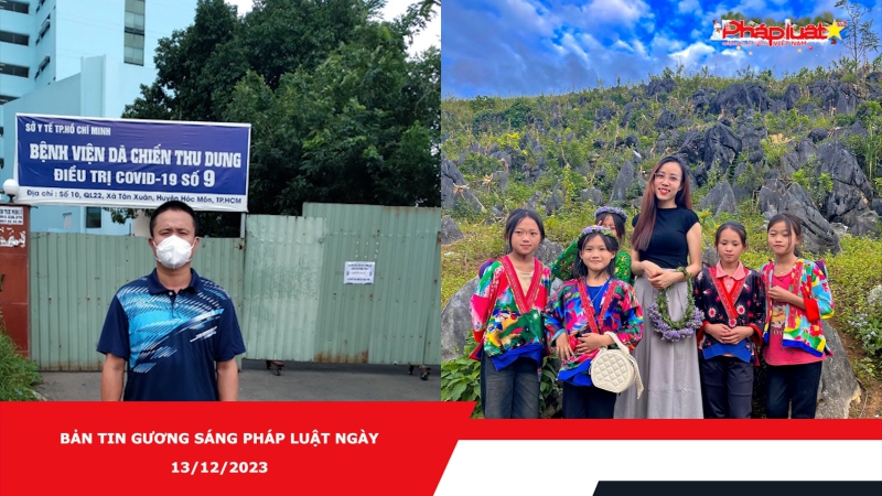 Bản tin Gương sáng pháp luật ngày 13/12/2023