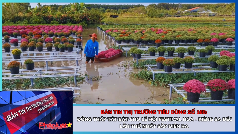 Bản tin Thị trường Tiêu dùng số 160: Đồng Tháp tất bật cho Lễ hội Festival hoa - kiểng Sa Đéc lần thứ nhất sắp diễn ra