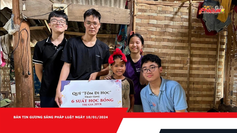 Bản tin Gương sáng pháp luật- ngày 10/01/2024