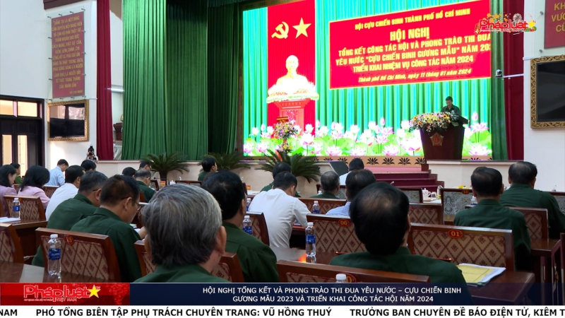 HỘI NGHỊ TỔNG KẾT VÀ PHONG TRÀO THI ĐUA YÊU NƯỚC – CỰU CHIẾN BINH GƯƠNG MẪU 2023 VÀ TRIỂN KHAI CÔNG TÁC HỘI NĂM 2024
