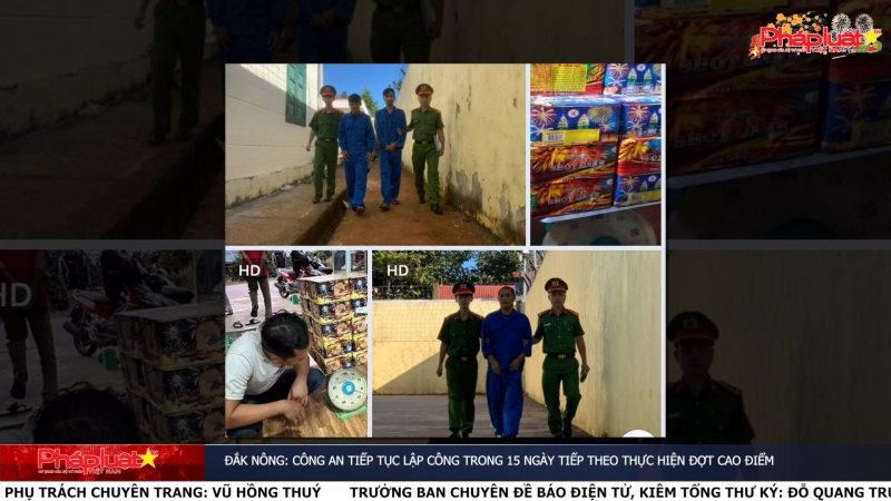 Đắk Nông: Công an tiếp tục lập công trong 15 ngày tiếp theo thực hiện đợt cao điểm