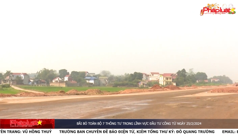 Bản tin Truyền thông Chính sách ngày 26/01/2024 - Bãi bỏ toàn bộ 7 thông tư trong lĩnh vực đầu tư công từ ngày 25/2/2024