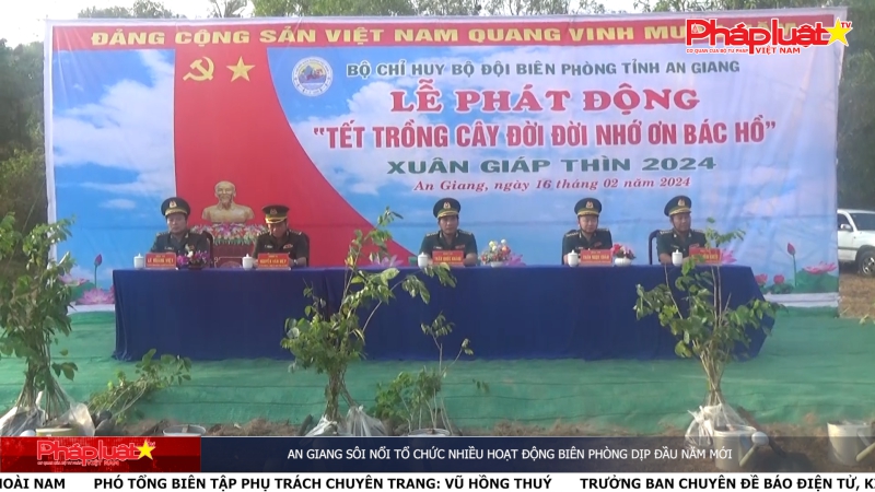 An Giang sôi nổi tổ chức nhiều hoạt động biên phòng dịp đầu năm mới