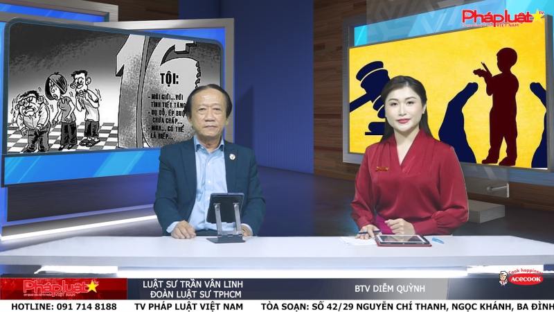 Tọa đàm Pháp Luật Trực Tuyến: Chuyên đề về: Người chưa thành niên phạm tội