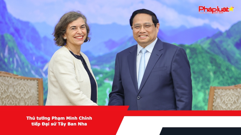 Thủ tướng Phạm Minh Chính tiếp Đại sứ Tây Ban Nha