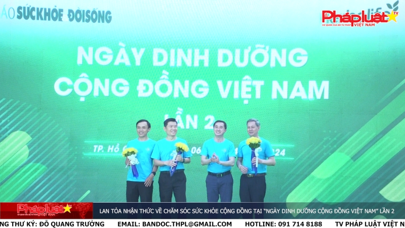 Lan tỏa nhận thức về chăm sóc sức khỏe cộng đồng tại “Ngày Dinh dưỡng cộng đồng Việt Nam” lần 2