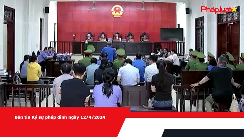 Bản tin Ký sự pháp đình ngày 12/4/2024