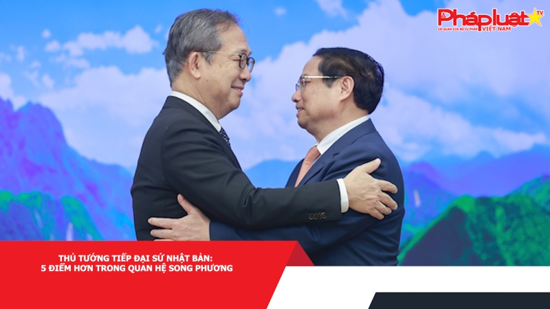 Thủ tướng tiếp Đại sứ Nhật Bản: 5 điểm hơn trong quan hệ song phương