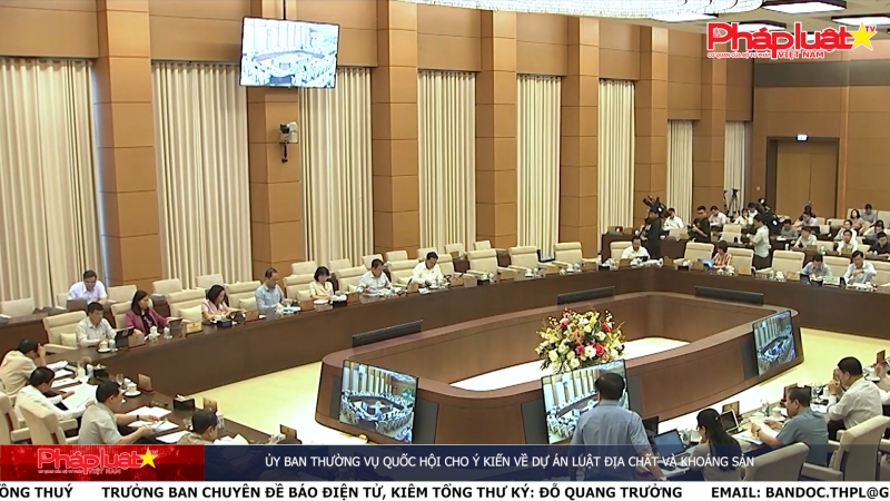 Bản tin Môi trường Pháp luật ngày 25/4/2024 - Ủy ban Thường vụ Quốc hội cho ý kiến về Dự án Luật Địa chất và Khoáng sản