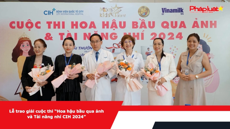Lễ trao giải cuộc thi “Hoa hậu bầu qua ảnh và Tài năng nhí CIH 2024”