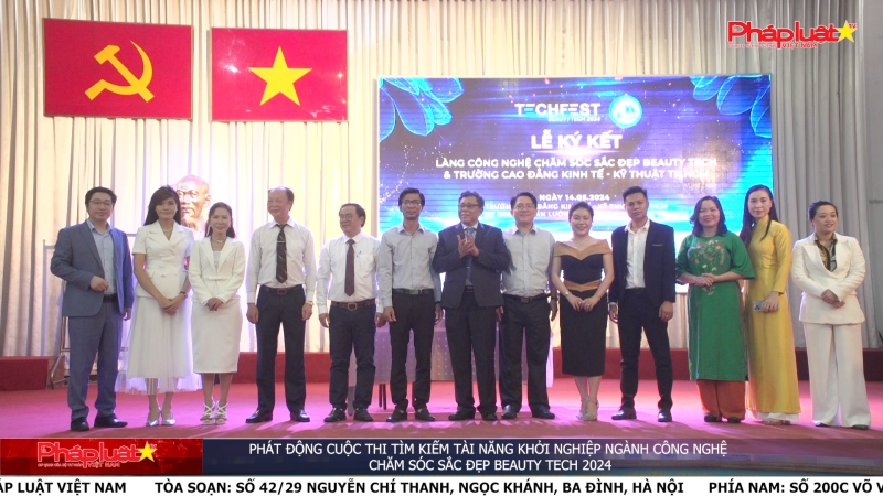 Phát động Cuộc thi Tìm kiếm tài năng khởi nghiệp ngành công nghệ chăm sóc sắc đẹp Beauty Tech 2024