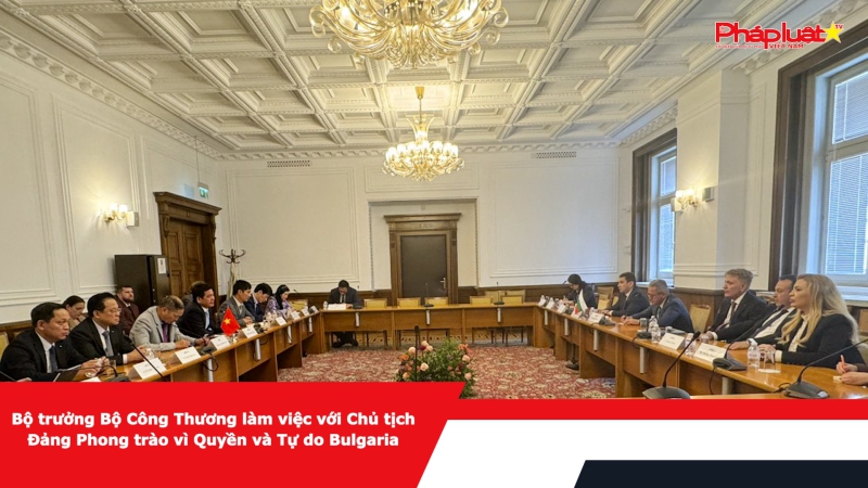 Bộ trưởng Bộ Công Thương làm việc với Chủ tịch Đảng Phong trào vì Quyền và Tự do Bulgaria