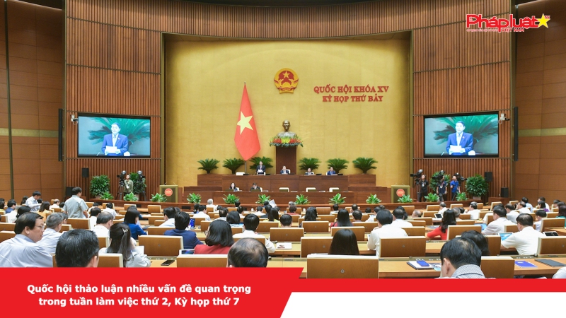 Quốc hội thảo luận nhiều vấn đề quan trọng trong tuần làm việc thứ 2, Kỳ họp thứ 7